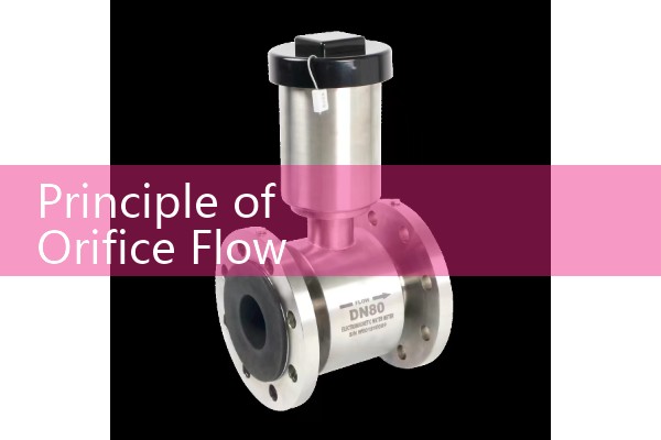 Principle of orifice flowmeter