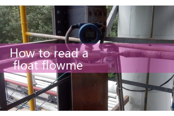 How to read a float flowmeter