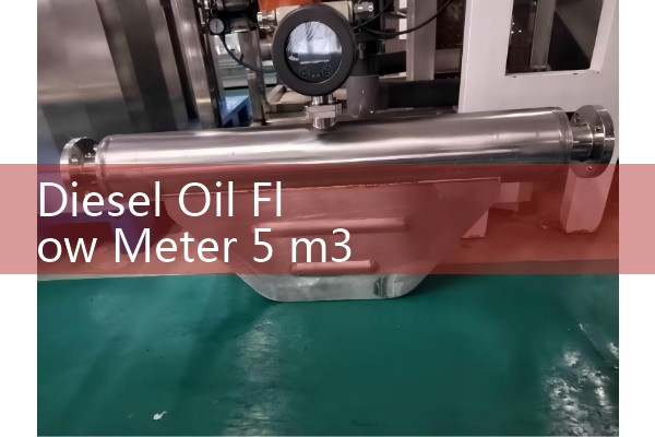 Diesel Oil Flow Meter 5 m3/h Generator Intake Sizing