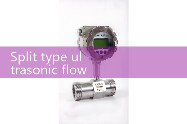 Split type ultrasonic flowmeter
