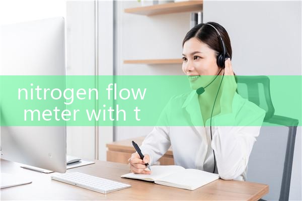 nitrogen flow meter with totalizer|flow meter distributor