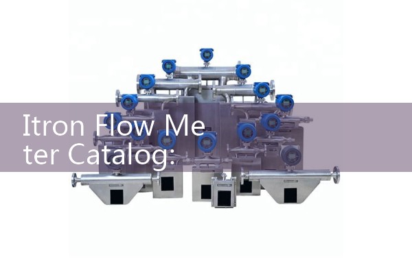 Itron Flow Meter Catalog: Commercial and Industrial Water Utility Billing Systems Sizing and AMR Modules