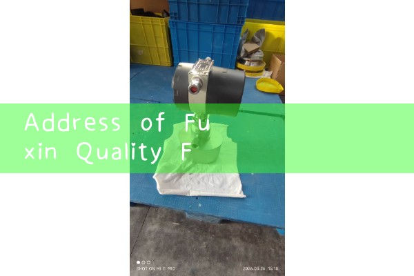 Address of Fuxin Quality Flow Meter Manufacturer